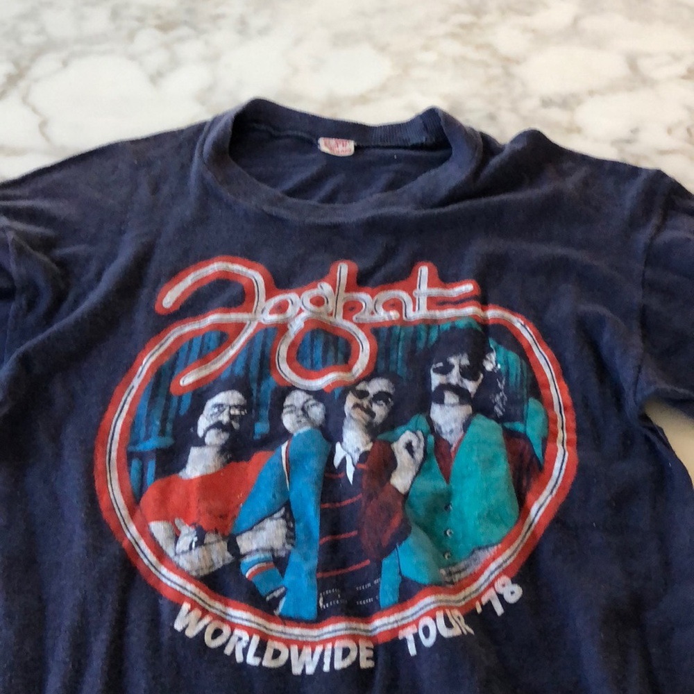 1978 foghat tshirt m